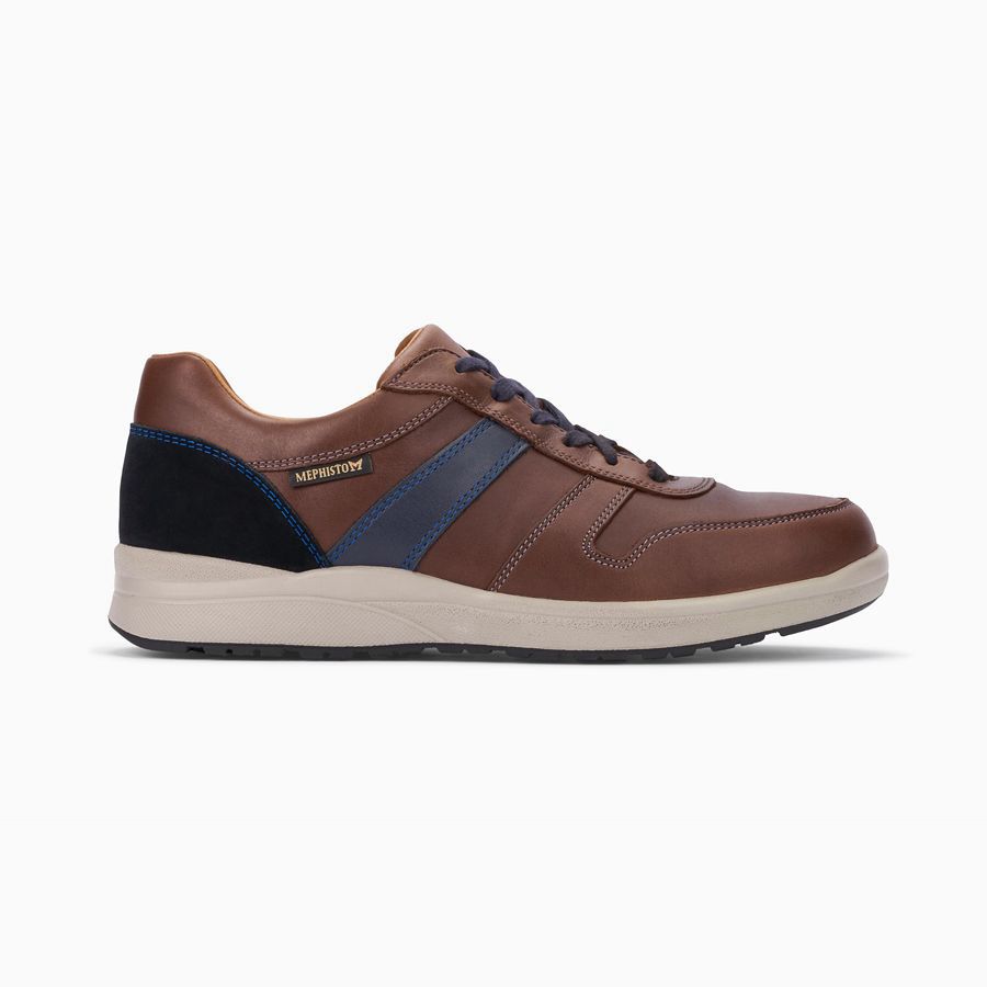 Mephisto VITO Læder Suede Sko 8452036-AN - Joggesko Herre Brune